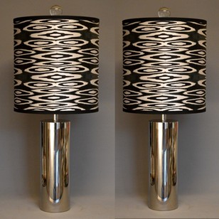 Vintage Pair Of REGIANNI Lamps, Italy